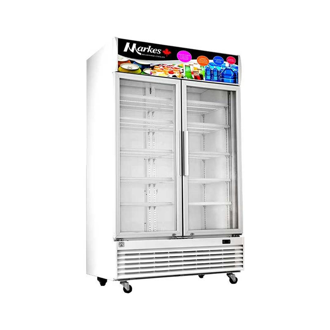 [MARKES] MSR2600D ; 21.1 cu. ft. Side by Side 2 Door Beverage Cooler