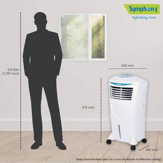 SYMPHONY HiCool I 31 Liter Air Cooler w Remote Alson s