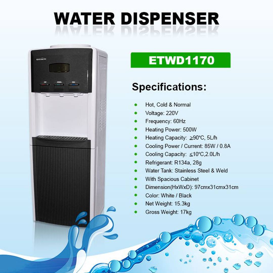[EVEREST] ETWD1170 Hot&Cold Water Dispenser Alson's Trading