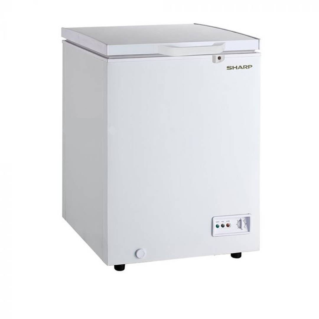 SHARP FRV 102 3 6 Cu Ft Chest Freezer Dual Function Freezer