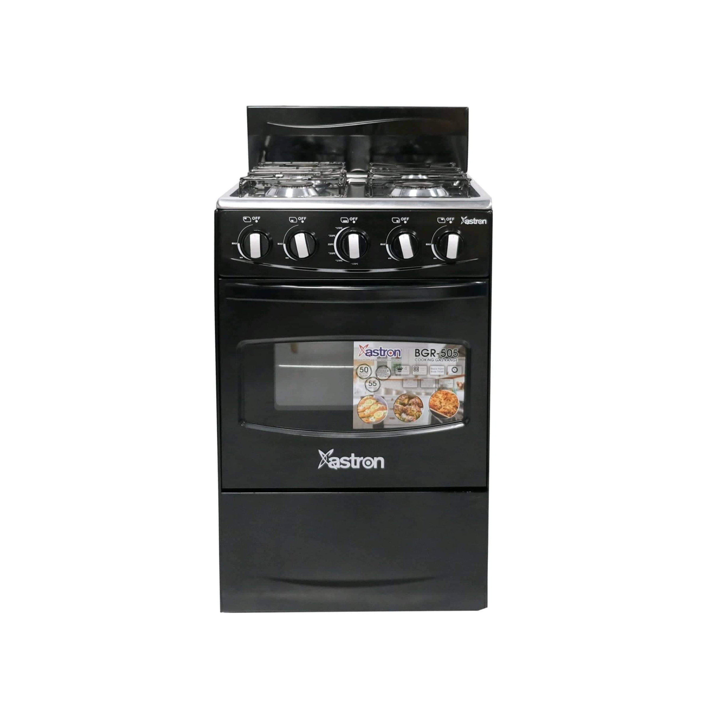 astron gas range with oven